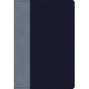 ESV دراسة الكتاب المقدس للطلاب Trutone، Navy/Slate، تصميم خالد، غلاف مقوى