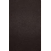 ESV Thinline Bible Buffalo Leather, Deep Brown, Hardcover
