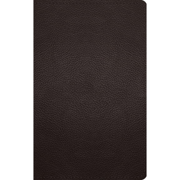 ESV Thinline Bible (Buffalo Leather, Deep Brown), (Hardcover)