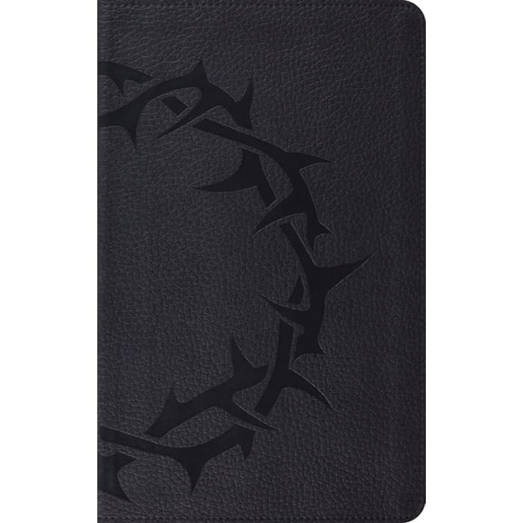 ESV Thinline Bible, Red Letter (Trutone, Charcoal, Crown Design), (Hardcover)