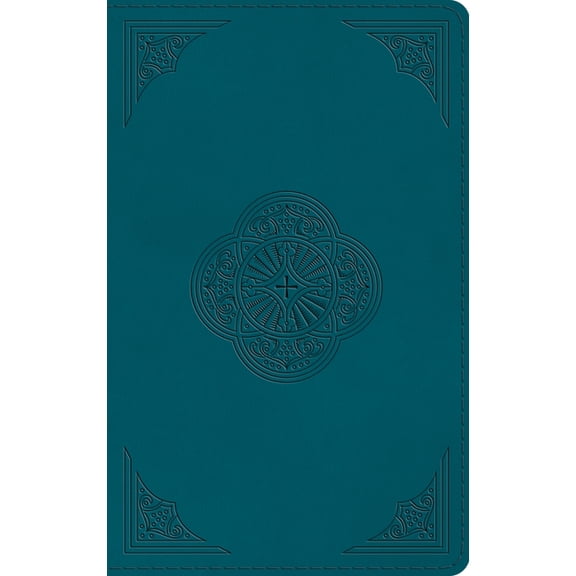 ESV Thinline Bible (Trutone, Deep Teal, Rotunda Design), (Hardcover)