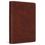 ESV Value Compact Bible Trutone, Chestnut, Mosaic Cross Design, Hardcover