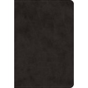 ESV Value Large Print Compact Bible Trutone, Black, Hardcover