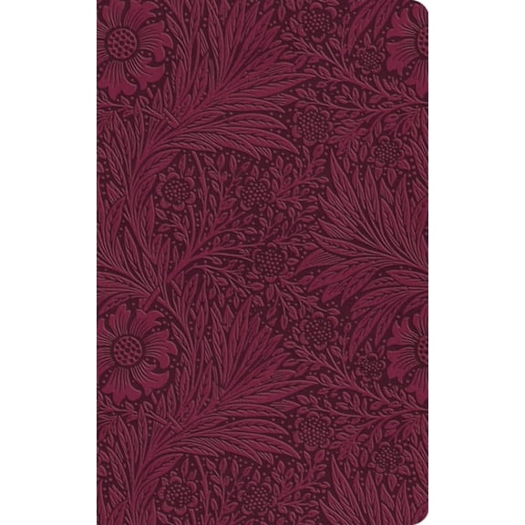 ESV Value Thinline Bible (Trutone, Raspberry, Floral Design), (Hardcover)