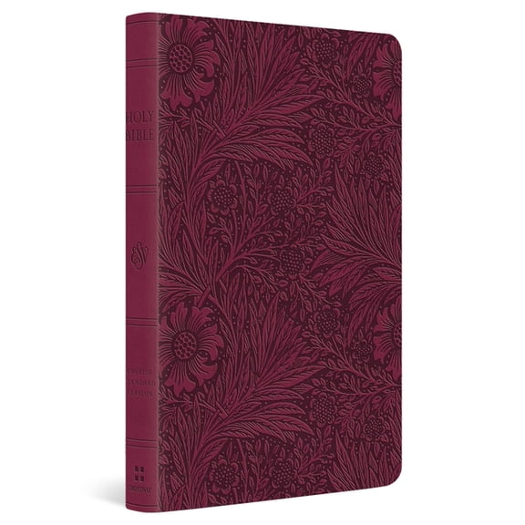 ESV Value Thinline Bible (Trutone, Raspberry, Floral Design), (Hardcover)