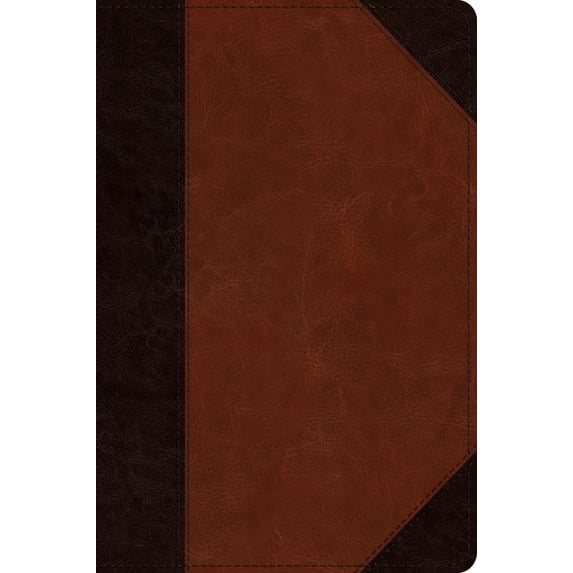 ESV Wide Margin Reference Bible (Trutone, Brown/Cordovan, Portfolio Design), (Hardcover)