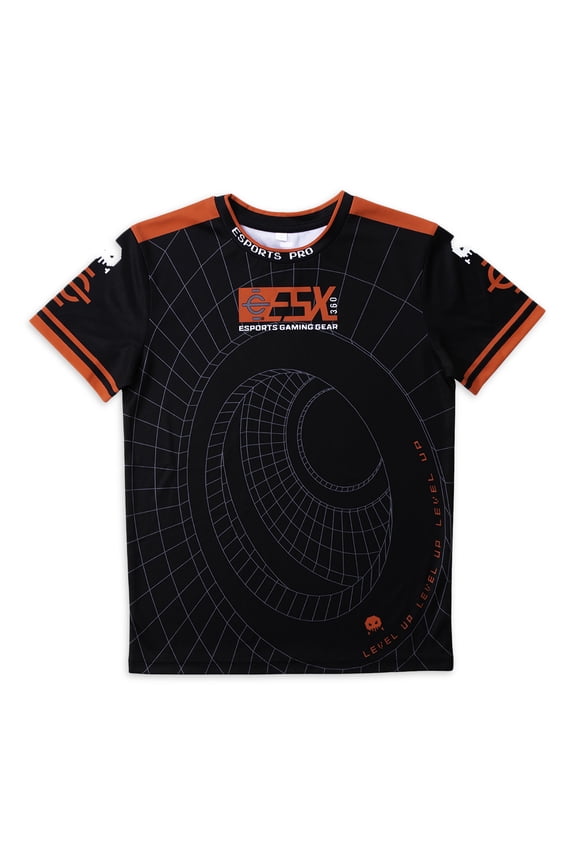 Boys Exclusive Gaming Jersey T-Shirt, Sizes 8-18