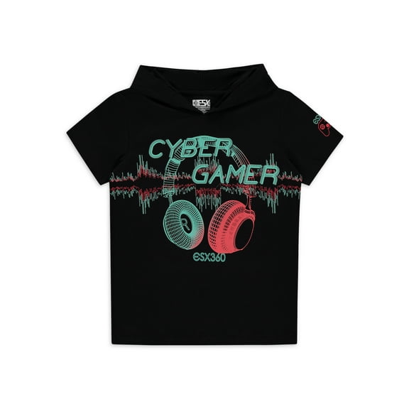 ESX360 Boys Hooded T-Shirt, Sizes 4-18