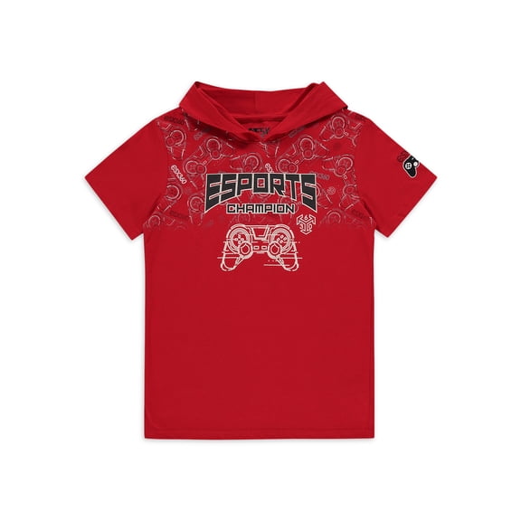 ESX360 Boys Hooded T-Shirt, Sizes 4-18