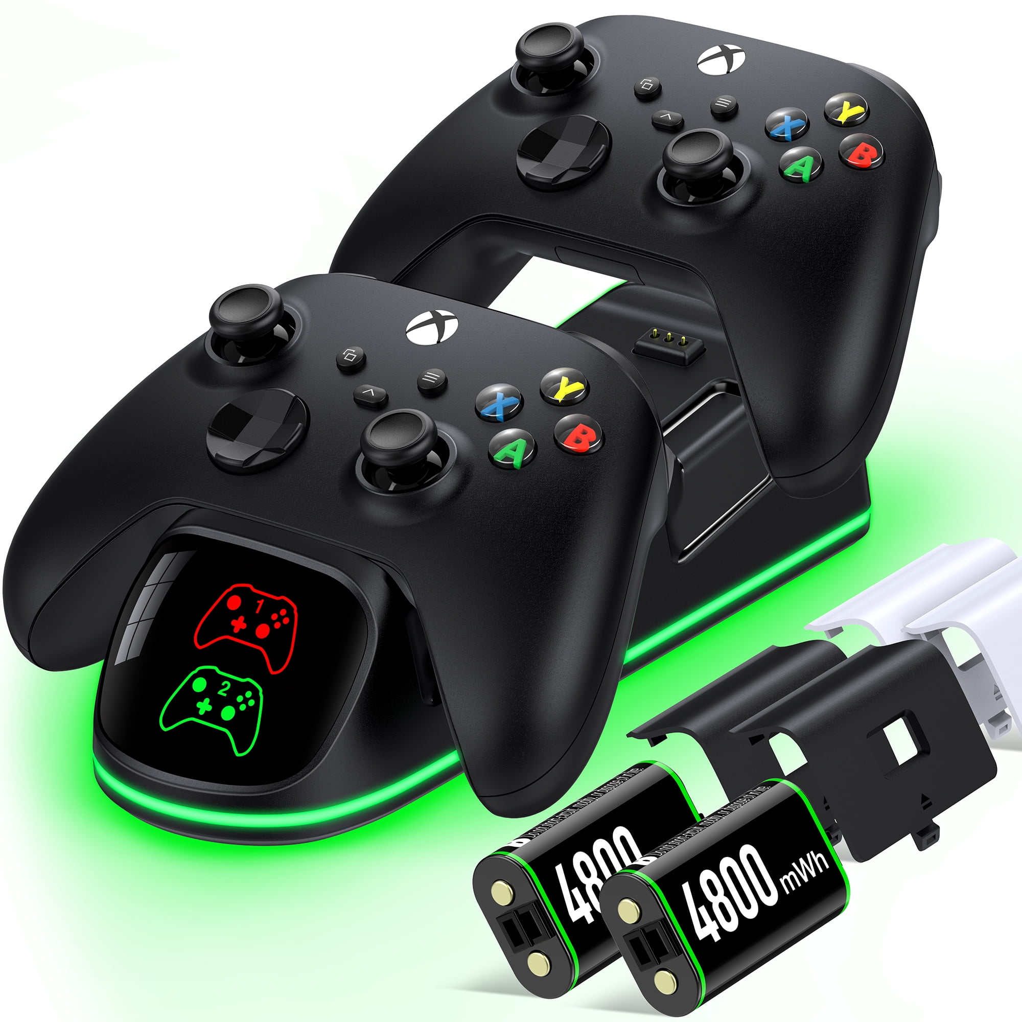 Power A Play and Charge Kit de Carga para Mandos Xbox One y Xbox X