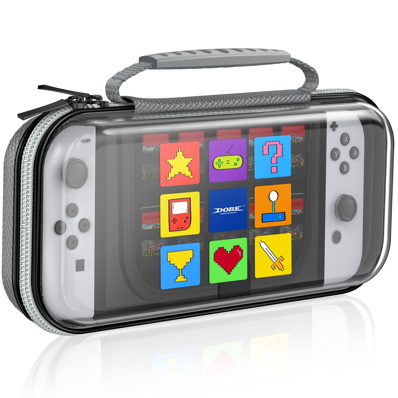 ESYWEN Switch Case, Switch Carry Case for Nintendo Switch/OLED with 10 ...