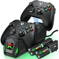 ESYWEN Xbox Controller Charger Station with 2x2550mAh Rechargeable