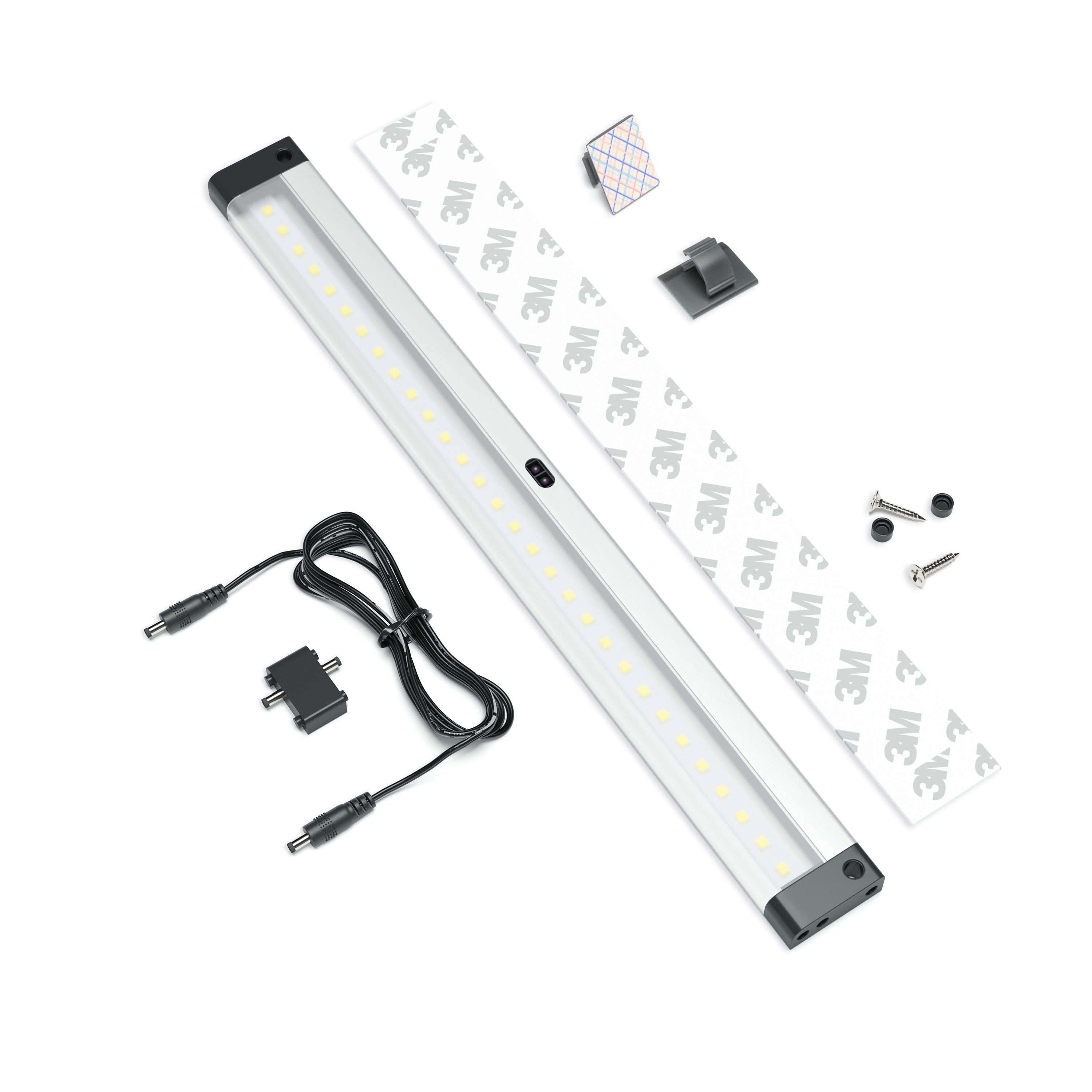 EShine 12 inch LED Dimmable Under Lighting Panel with IR sensor with Accessories (No
