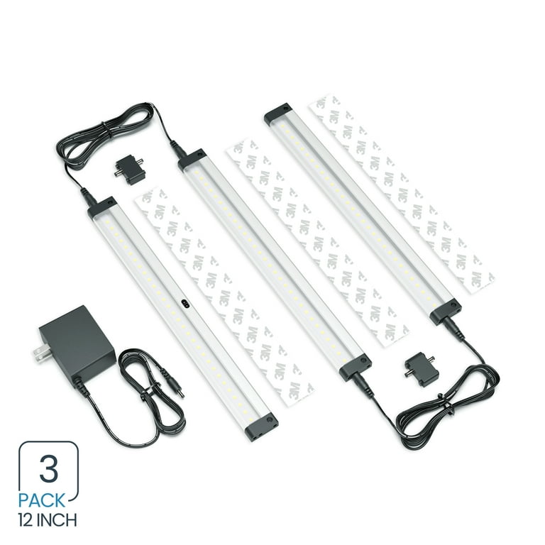 Cool White LED Under Cabinet Lighting Kit