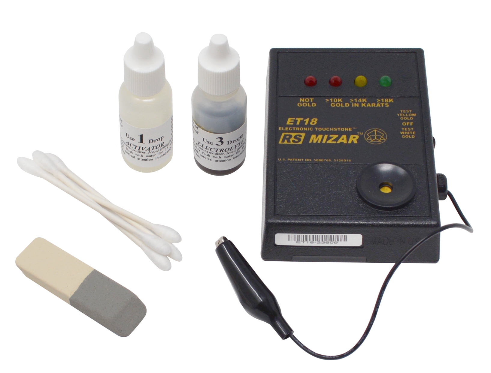 ET-18 Mizar Electric Gold Tester Karat Value Jewelry Scrap Testing Kit Jewelers Tool Set -tes-174.00, Women's, Size: One Size