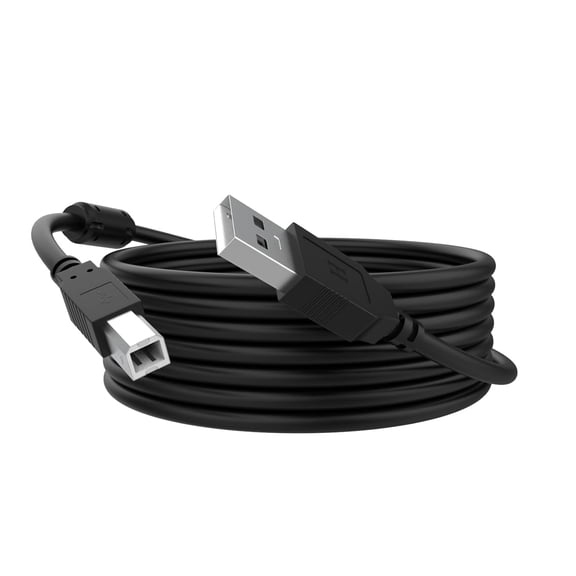 ET-2800 Printer Cable USB Cord for Epson EcoTank ET-2800, ET-2803, ET-4800, ET-2400, ET-2850, ET-8550, ET-4850, ET-4950, ET-3850, ET-15000 ET-8500 XP-5200 XP-4200 Printer to Computer, Laptop (8.8 FT)