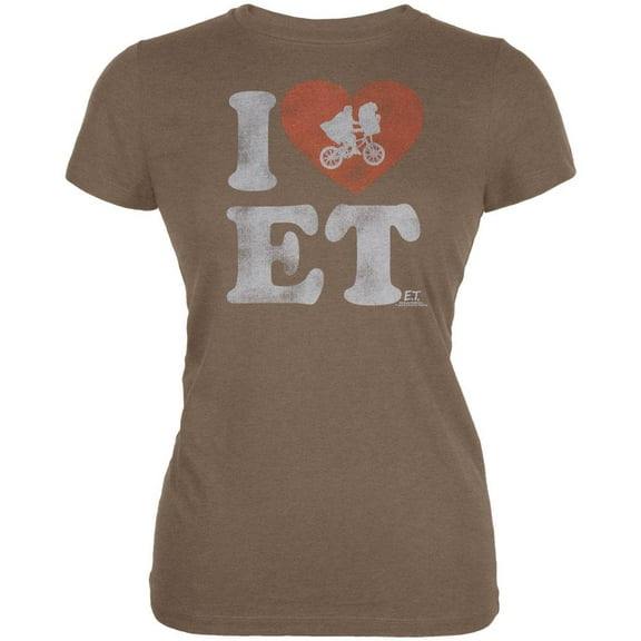 ET - I Heart ET Ladies T-Shirt - X-Small