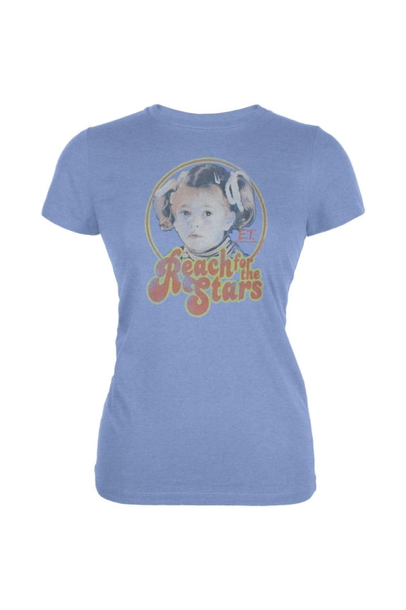 ET - Reach For The Stars Ladies T-Shirt - Large