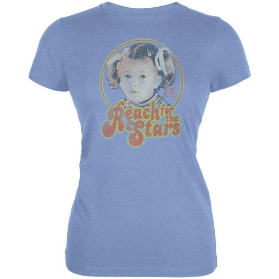 ET - Reach For The Stars Ladies T-Shirt - Large