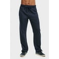 thumbnail image 1 of ET TU Men's Lightweight Open Bottom Fleece Lounge Sweatpants w/Side Pockets, 1 of 4