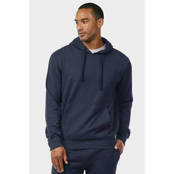ET TU Men's Lightweight Pullover Fleece Hoodie Sweatshirt w/Side Pockets