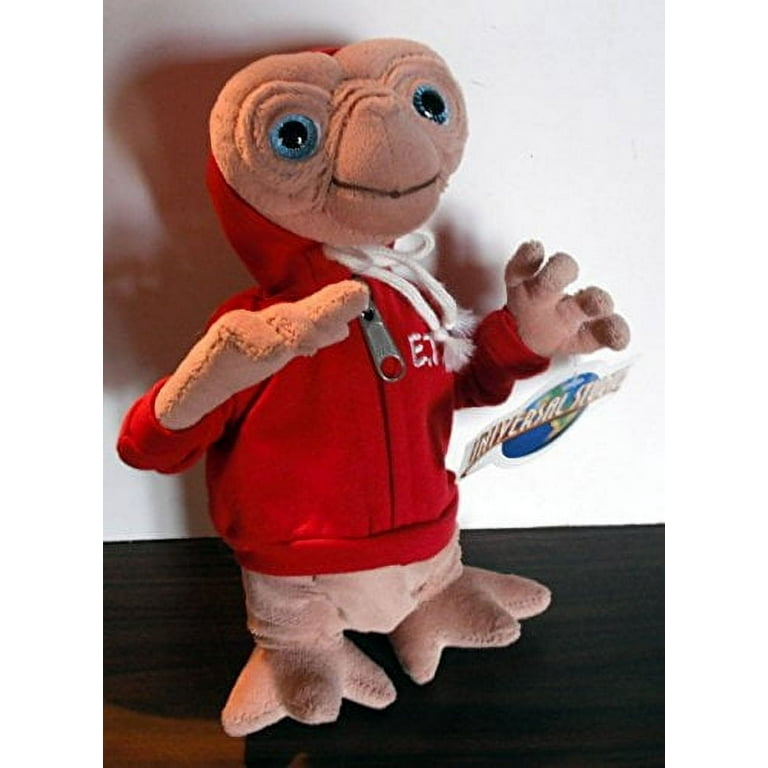 ETぬいぐるみ ET the Extraterrestrial E.T. Plush Figure w/RED Hoodie - Walmart.com