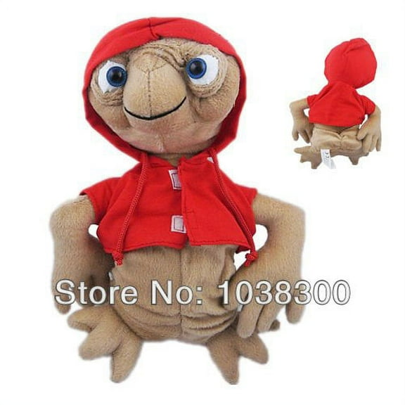 ET w/red coat Extra Terrestrial Film 18cm Soft Plush Toy Doll 10pcs/lot wholesale PT1026