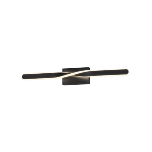 ET2 E24153-BK 32 in. Pirouette 1-Light LED Bathroom Vanity Light - Black