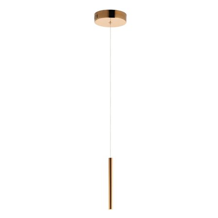 ET2 E10001-RG Flute LED 1 in. Rose Gold Mini Pendant Ceiling Light