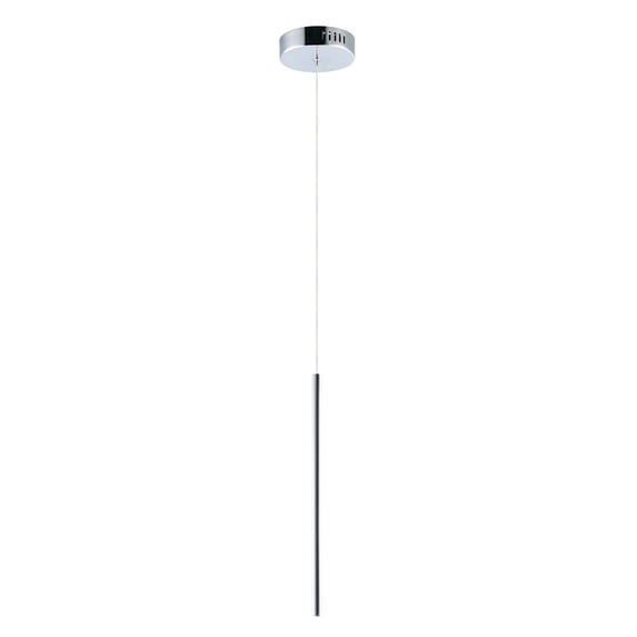 ET2 E10002-PC Flute LED 1 in. Polished Chrome Mini Pendant Ceiling Light