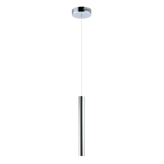 ET2 Flute 1-Light LED Pendant - Polished Chrome - E10011-PC