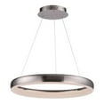 thumbnail image 1 of -28W 1 Led Pendant-23.5 Inches Wide By 2.5 Inches High Et2 Lighting E10030-Sn, 1 of 6