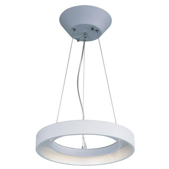 ET2 E20225-MW Apollo Led Led Matte White Pendant Ceiling Light - 18 in.