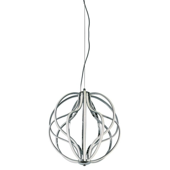 ET2 E21174-PC Aura LED Polished Chrome Pendant Ceiling Light