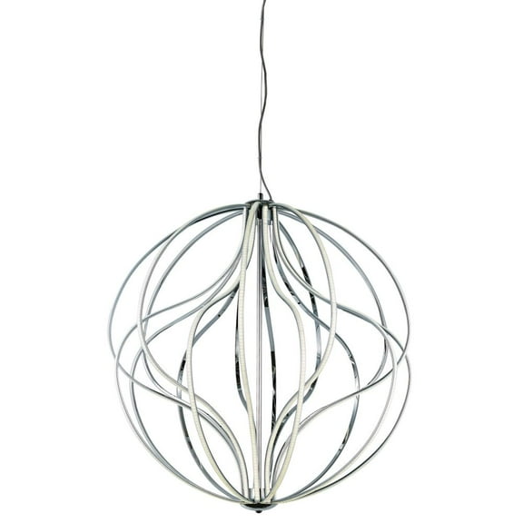 ET2 E21178-PC Aura LED 32 in. Polished Chrome Pendant Ceiling Light