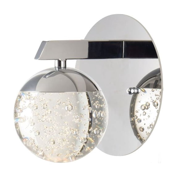 -5W 1 Led Wall Sconce In Traditional Style-6 Inches Wide By 6 Inches High Et2 Lighting E24260-91Pc