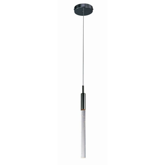 ET2 E32771-91BC Scepter LED Black Chrome Mini Pendant Ceiling Light in Bubble