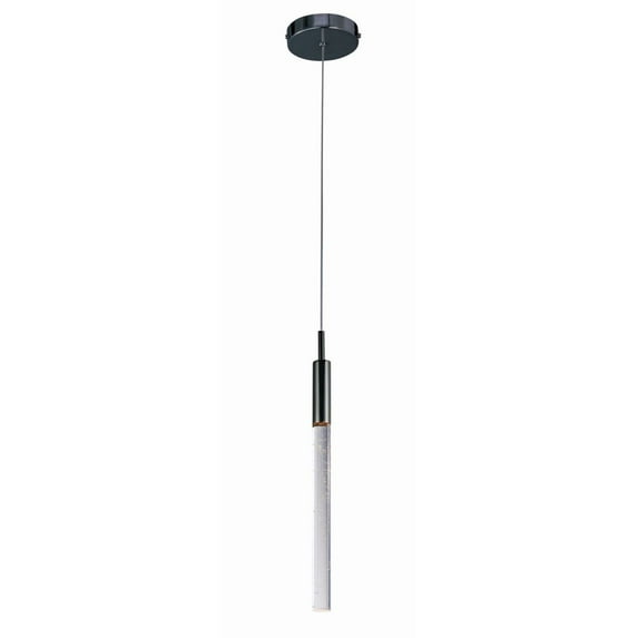 ET2 E32771-91BC Scepter LED Black Chrome Mini Pendant Ceiling Light in Bubble