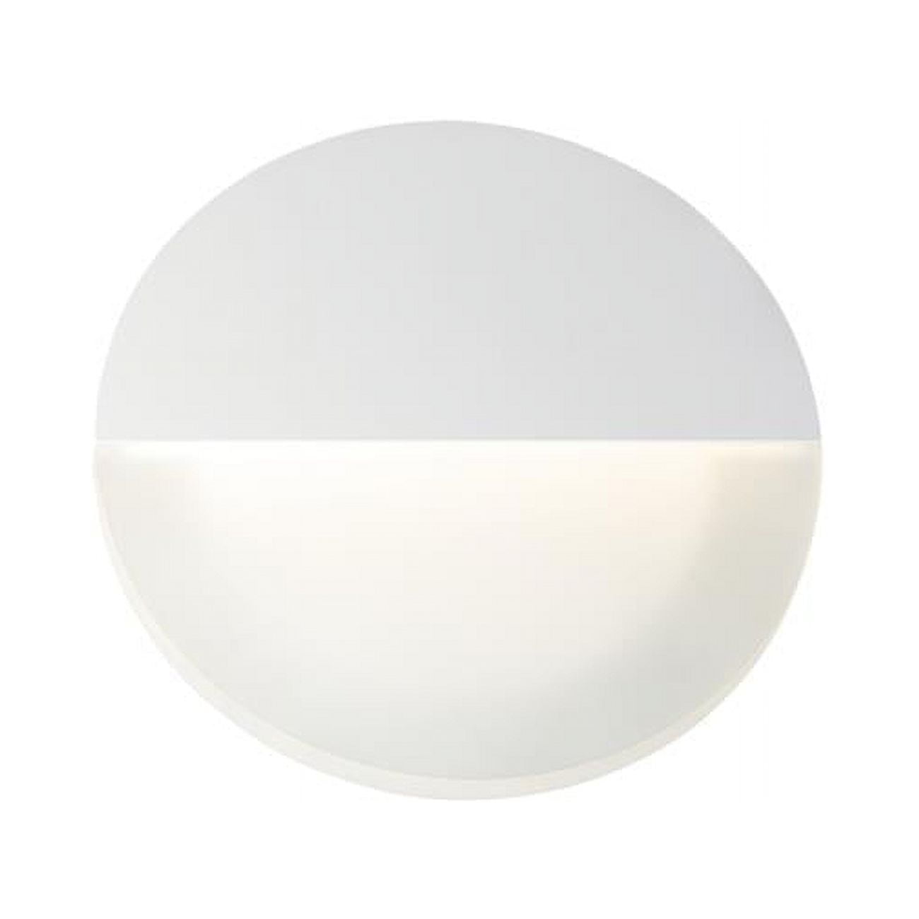 Alumilux 2-Light Dimmable White LED Outdoor Sconce