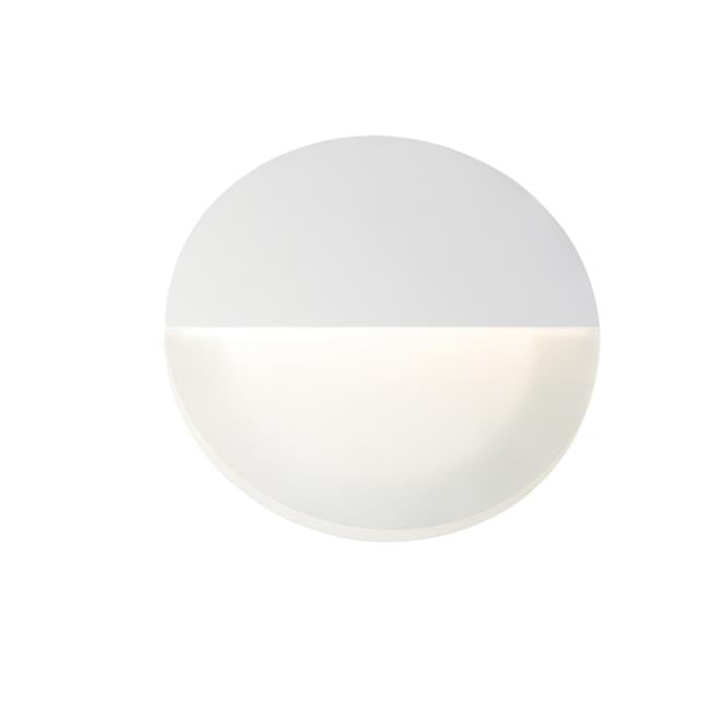 Alumilux 2-Light Dimmable White LED Outdoor Sconce