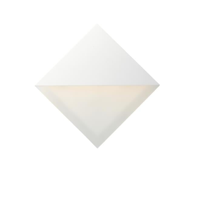 Alumilux Glow Dimmable LED Outdoor Wall Sconce in White