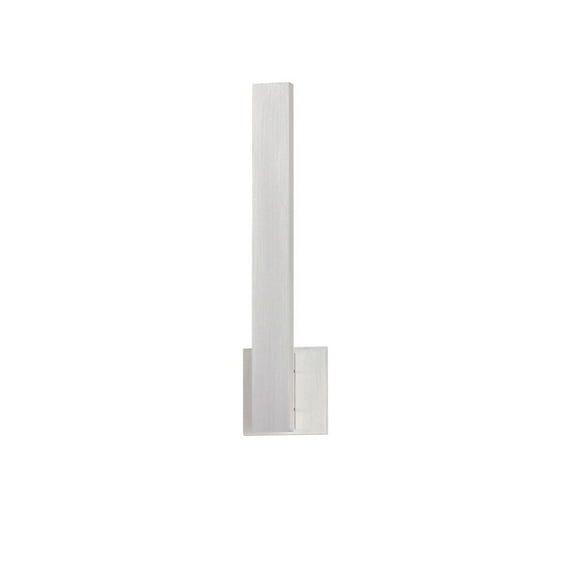 E42341-SA ET2 Lighting Alumilux Line - 9W 1 5CCT LED Outdoor Wall Mount-4.5 Inch Tall and 18 Inch Length-Satin Aluminum Finish