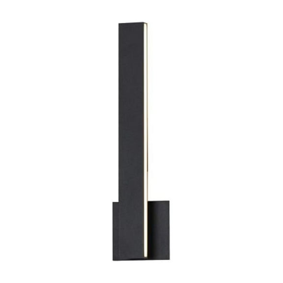 ET2 E42361-BK 4.5 x 18 in. Alumilux Sideline-Outdoor Wall Mount, Black