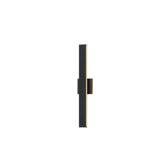 ET2 E42362-BK 4.5 x 24 in. Alumilux Sideline Outdoor Wall Mount, Black