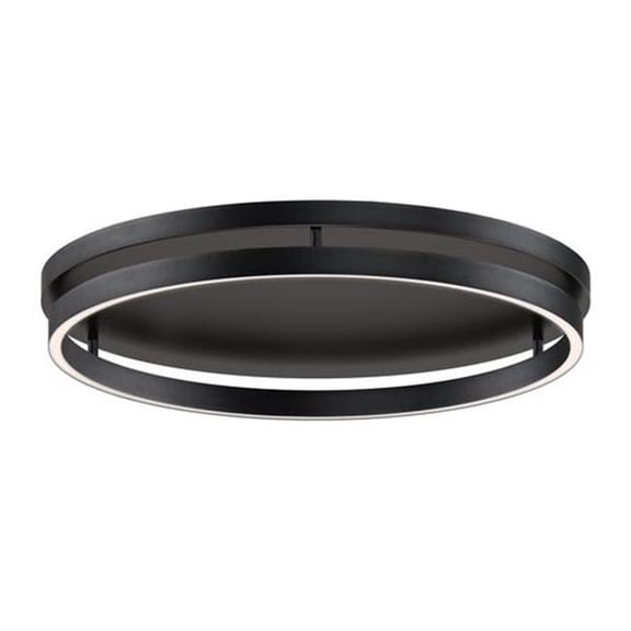 ET2 E52720-BK 24 x 1.25 in. 5CCT Groove Flush Mount, Black