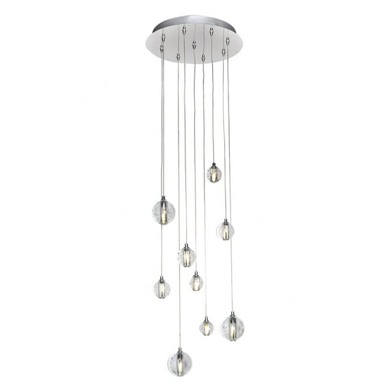 E24506-91PC-ET2 Lighting-Harmony-13.5W 9 LED Pendant in Modern style-12.75 Inches wide by 3.75 inches high