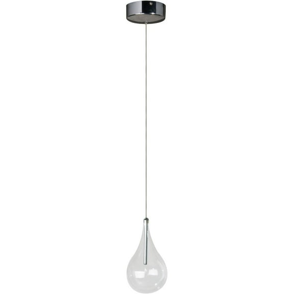 ET2 Larmes 1-Light Pendant - Polished Chrome - E23111-18