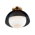 thumbnail image 1 of 1 Light Flush Mount Maxim Lighting 10083Wtbksbr, 1 of 5