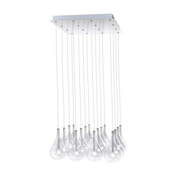 ET2 Lighting - 16 Light Pendant - Larmes-16 Light Pendant in Modern style-19