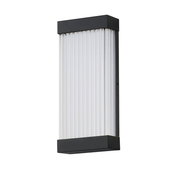 ET2 Lighting - Acropolis - 18W 1 LED Outdoor Wall Mount-18 Inches Tall and 8